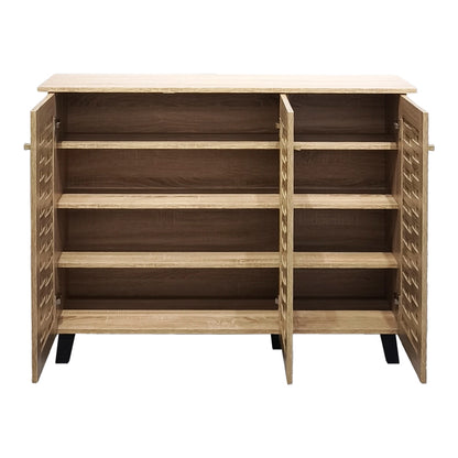 Παπουτσοθήκη-Ντουλάπι Mantam 16 Ζεύγων Sonoma 115.5x34x87