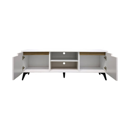 Έπιπλο Τηλεόρασης Kemvio Sonoma-Λευκό 120x38x44