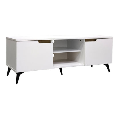 Έπιπλο Τηλεόρασης Kemvio Sonoma-Λευκό 150x38x44