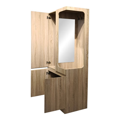 Έπιπλο Εισόδου Feby Sonoma 80x50.5x190