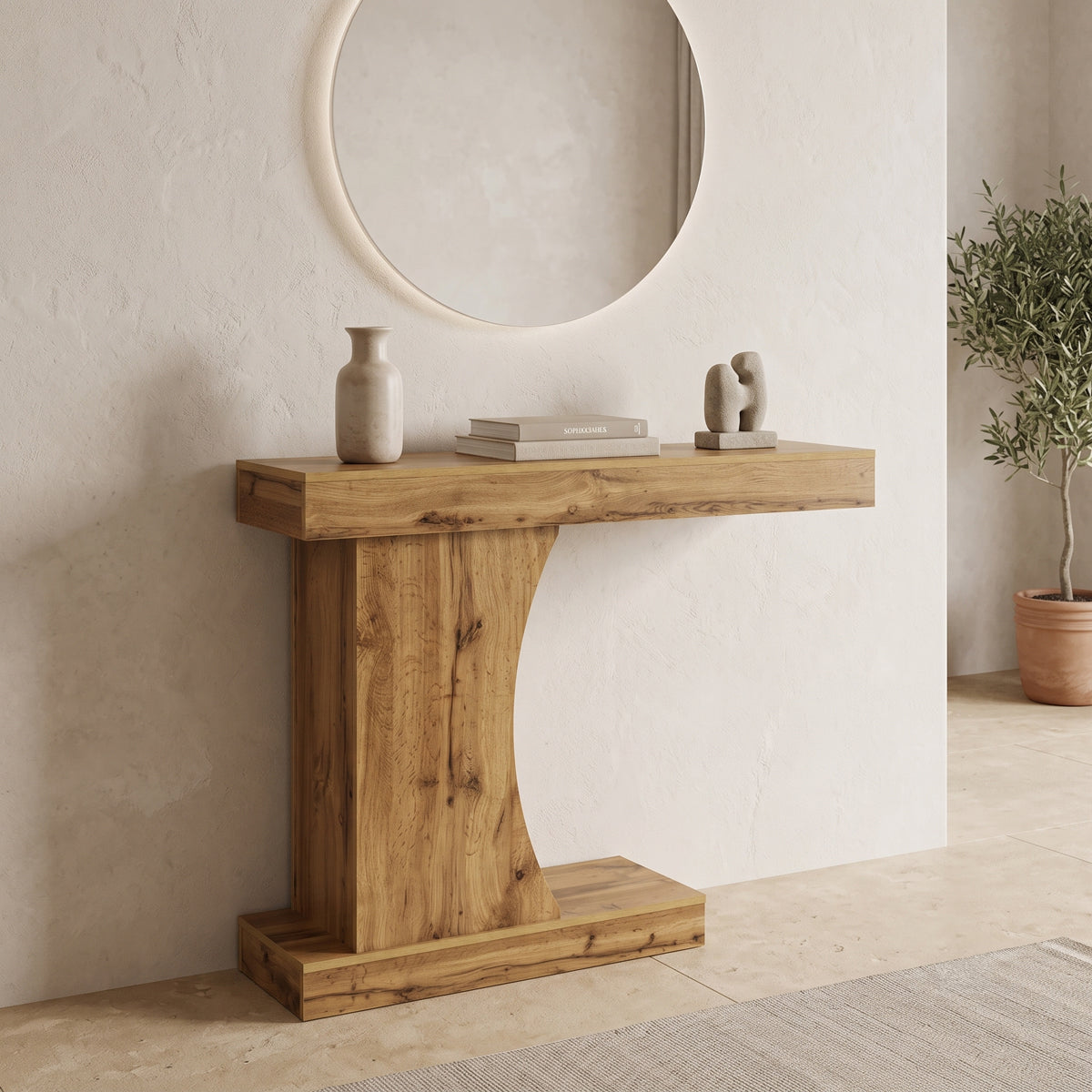 Κονσόλα Devo Oak 120x30x90