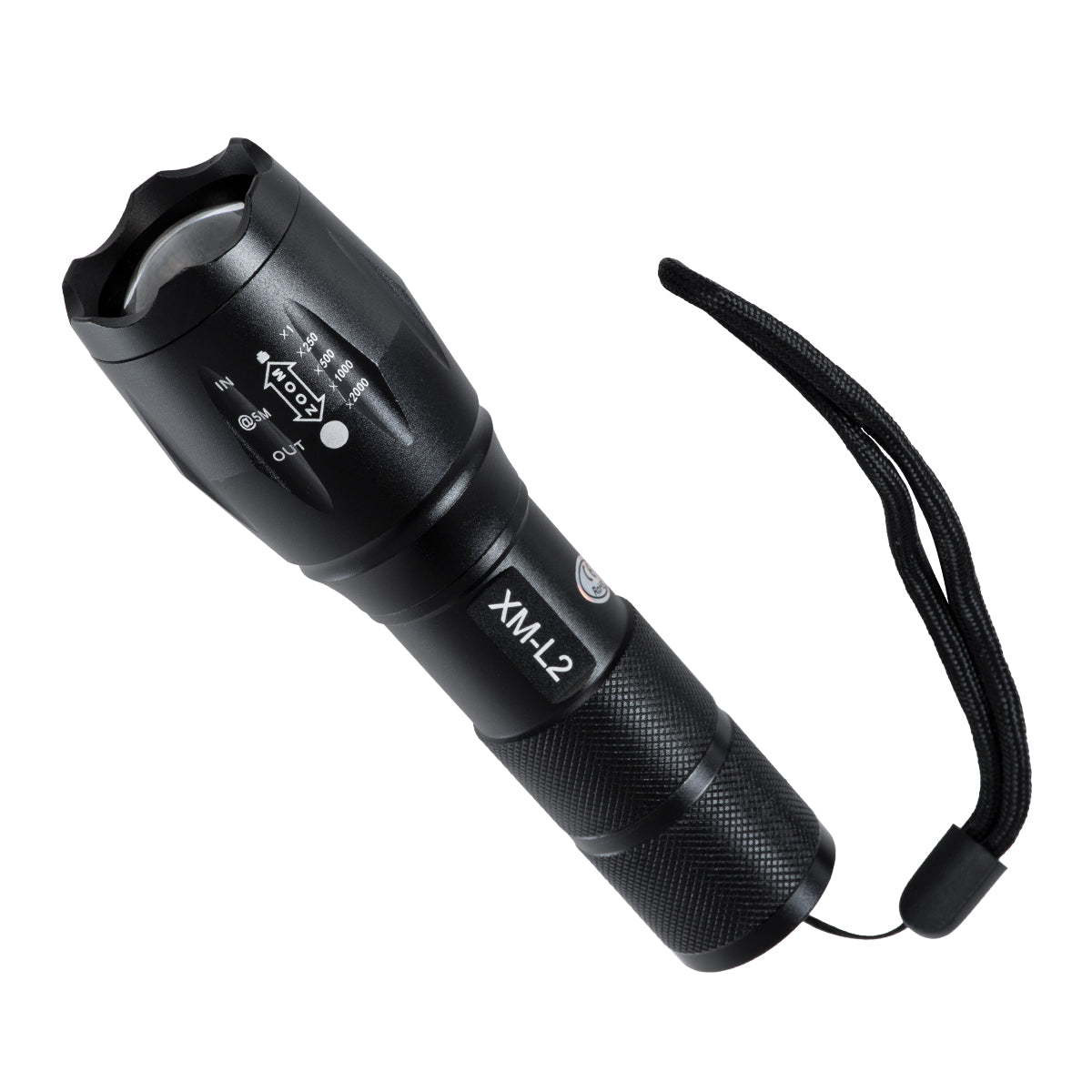 HANDLAMP 79041 Φακός Χειρός LED 10W 1000lm 5~60° DC 5V με Επαναφορτιζόμενη Μπαταρία Li-ion 3.7V 1x18650 3000mAh IP20 Ψυχρό Λευκό 6000K - CREE XML2-T6 Chip - Μ13.5 x Π4 x Υ4