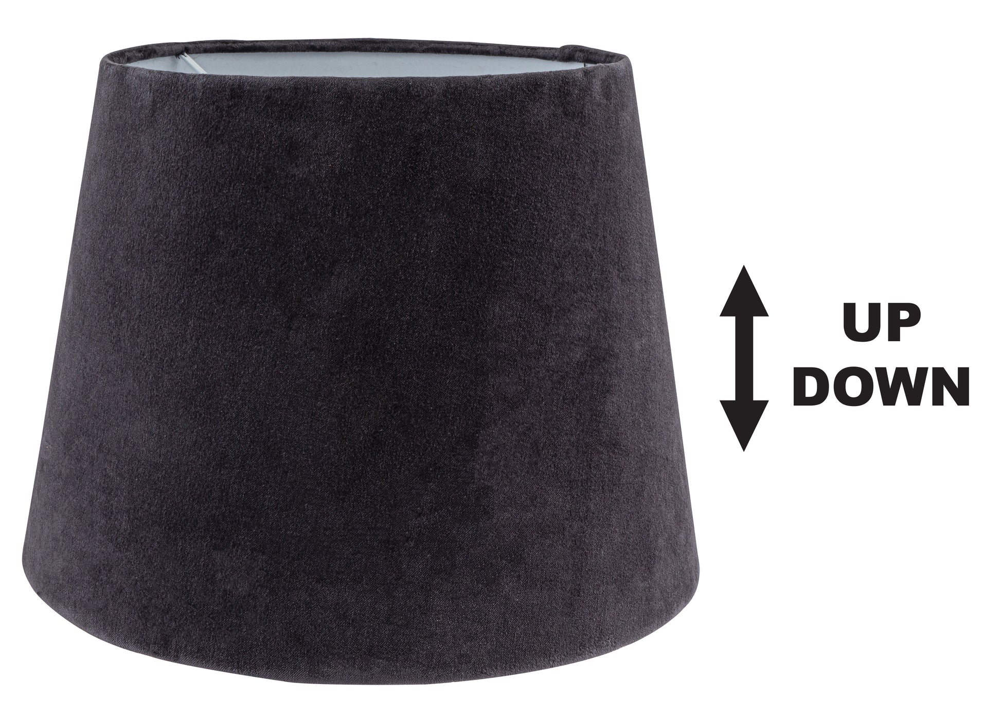 SPI 40 EGY-VL ΚΑΠΕΛΟ ΒΕΛΟΥΔΟ ΓΚΡΙ ΕΛΕΦΑΝΤΙ Ε27-Ε14 UP/DOWN (29-40)x30