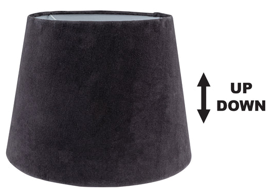 SPI 40 EGY-VL ΚΑΠΕΛΟ ΒΕΛΟΥΔΟ ΓΚΡΙ ΕΛΕΦΑΝΤΙ Ε27-Ε14 UP/DOWN (29-40)x30