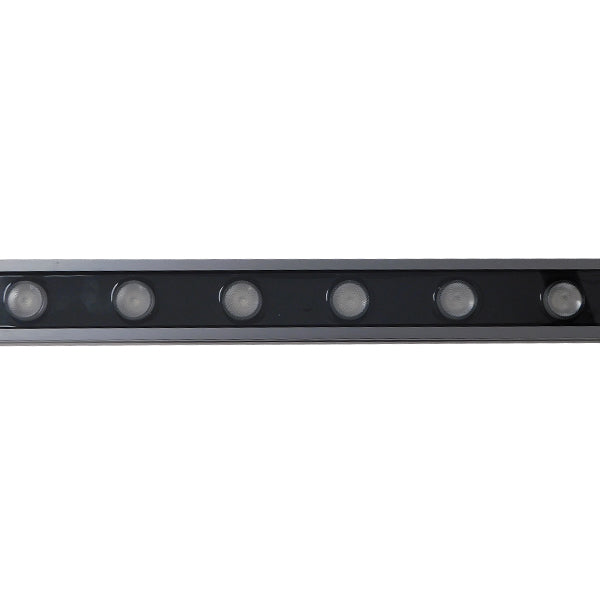 LED Wall Washer Αρχιτεκτονικού Φωτισμού 100cm GENIUS DMX512 24W CREE 24v 2400lm Δέσμης 10-30° Μοιρών Αδιάβροχο IP66 RGB GloboStar 05107