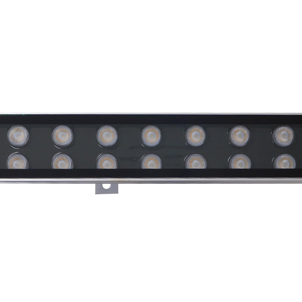 LED Wall Washer Αρχιτεκτονικού Φωτισμού 100cm GENIUS 48W CREE 24v 5760lm Δέσμης 10-30° Μοιρών Αδιάβροχο IP66 Θερμό Λευκό - Πορτοκαλί 2200k GloboStar 05108