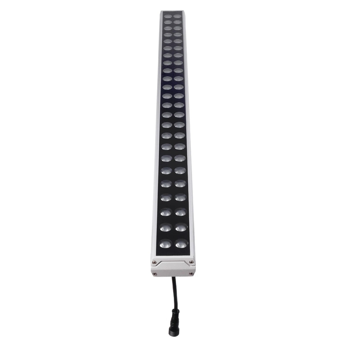 WASHERMOZA 90163 Μπάρα Φωτισμού Wall Washer LED 48W 4080lm 10-30° DC 24V Αδιάβροχο IP66 Πολύχρωμο RGB Dimmable - Bridgelux SMD Chip - Γκρι Ανθρακί - Μ100 x Π8.5 x Υ4