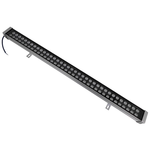 LED Wall Washer Αρχιτεκτονικού Φωτισμού 100cm GENIUS 72W CREE 24v 8640lm Δέσμης 10-30° Μοιρών Αδιάβροχο IP66 Θερμό Λευκό - Πορτοκαλί 2200k GloboStar 05115