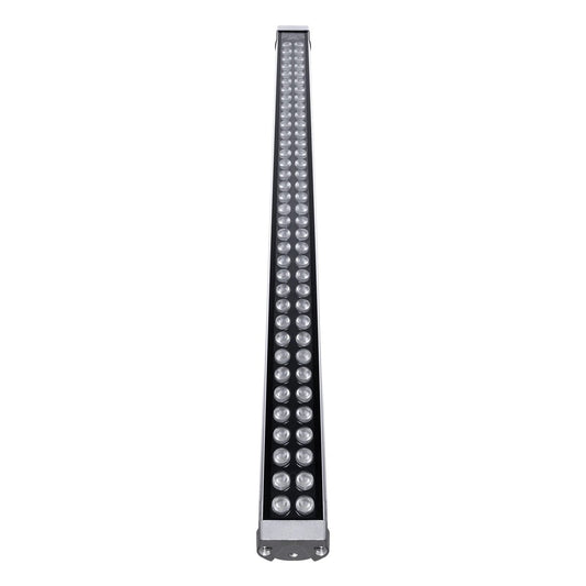 WASHERMOZA 90165 Μπάρα Φωτισμού Wall Washer LED 72W 7920lm 10-30° DC 24V Αδιάβροχο IP66 Θερμό Λευκό 2700K Dimmable - Bridgelux SMD Chip - Γκρι Ανθρακί - Μ100 x Π8 x Υ12.5