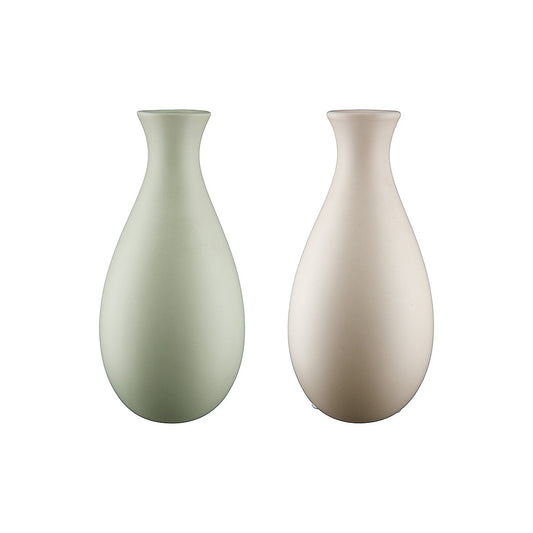 Βάζο Κεραμικό 20.5εκ σε 2 Χρώματα