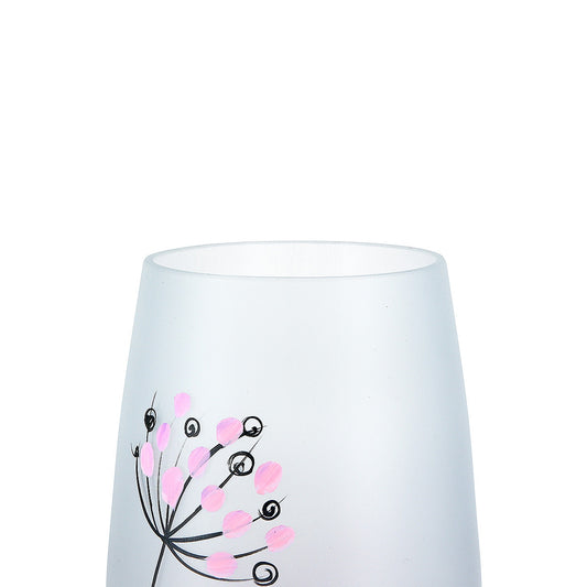 Βάζο Λουλούδια Πολύχρωμο Γυαλί 39.4εκ