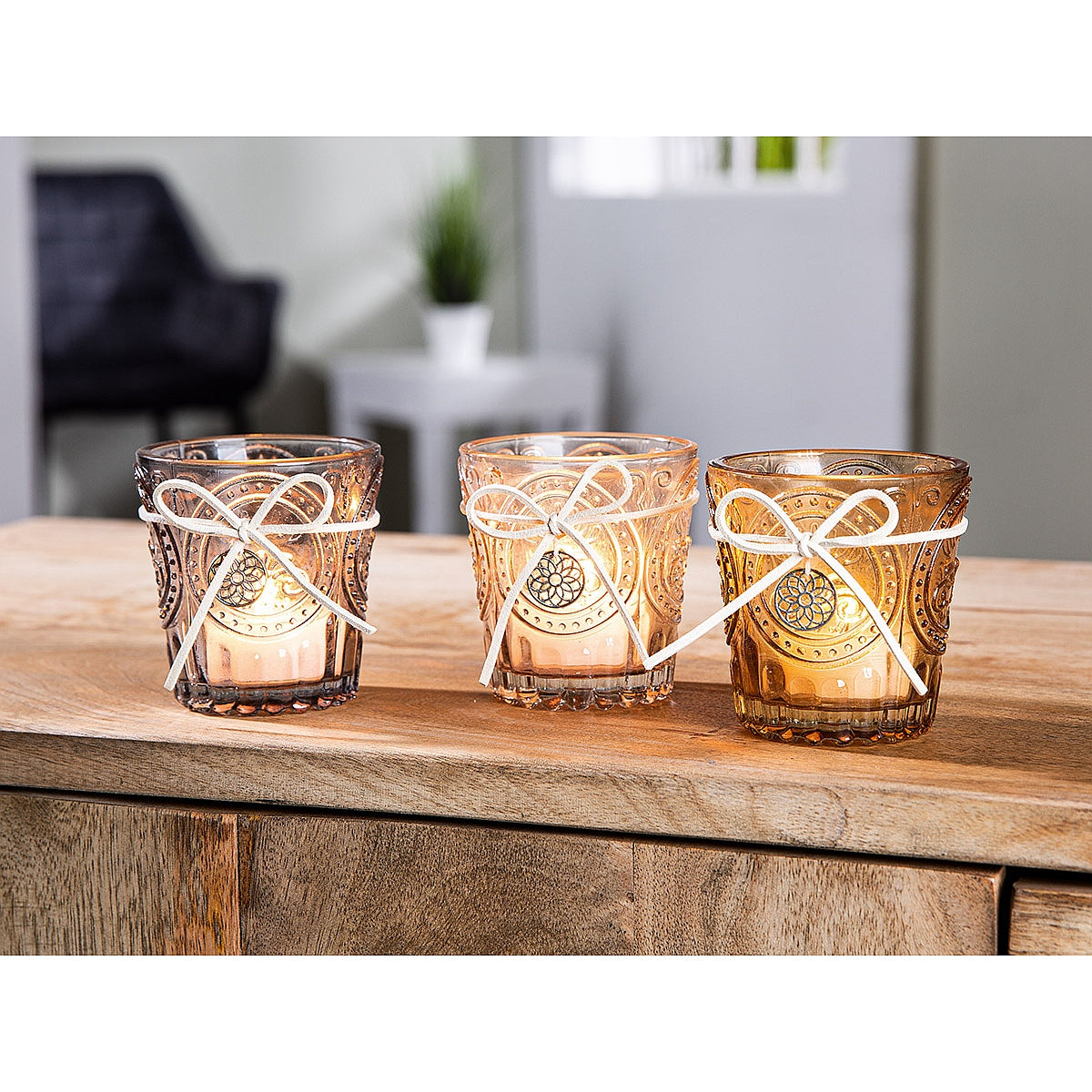 Θήκη Ρεσώ Γυαλί 7.5x7.5εκ σε 3 Χρώματα