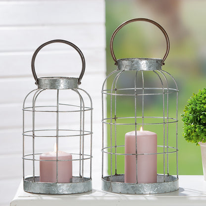 Φανάρι Γκρι Μέταλλο 42εκ