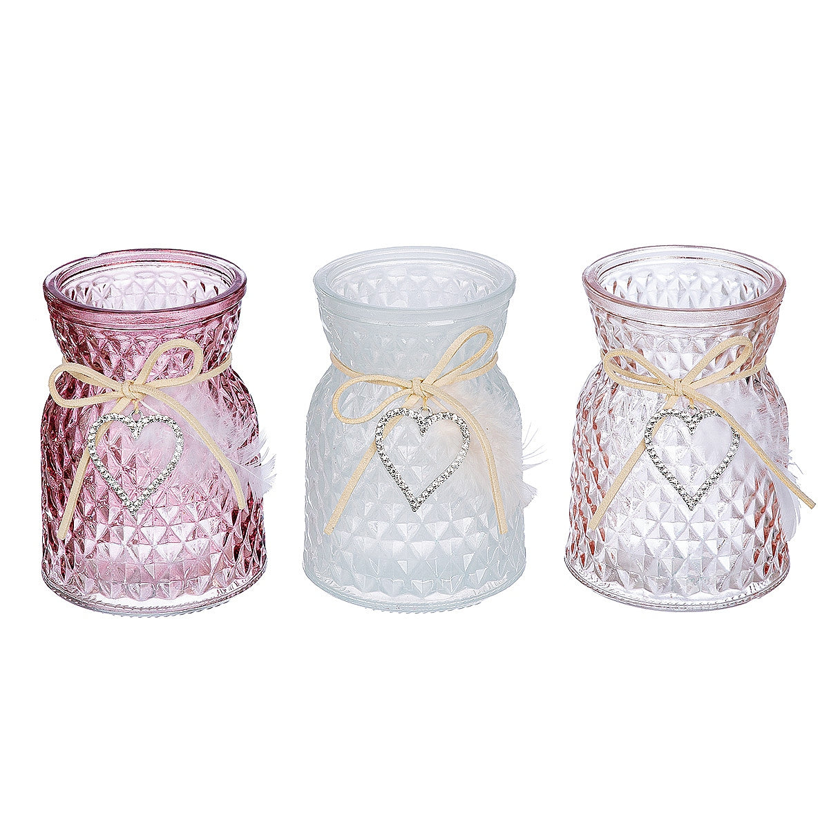 Θήκη Ρεσώ Γυαλί Πολύχρωμο 11εκ σε 3 Χρώματα