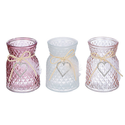 Θήκη Ρεσώ Γυαλί Πολύχρωμο 11εκ σε 3 Χρώματα