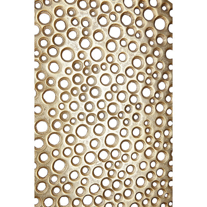 Διακοσμητικό Χρυσό/Μαύρο Αλουμίνιο 9x31x42