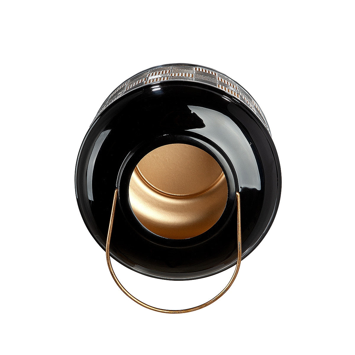 Φανάρι Μαύρο Μέταλλο 23.5εκ