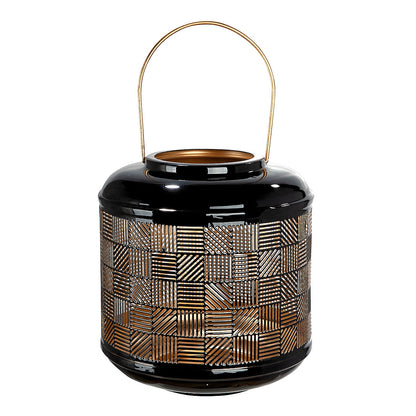 Φανάρι Μαύρο Μέταλλο 23.5εκ