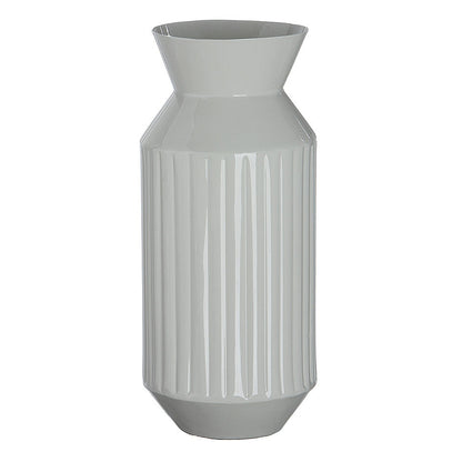 Βάζο Γκρι Μέταλλο 30εκ