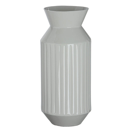 Βάζο Γκρι Μέταλλο 30εκ