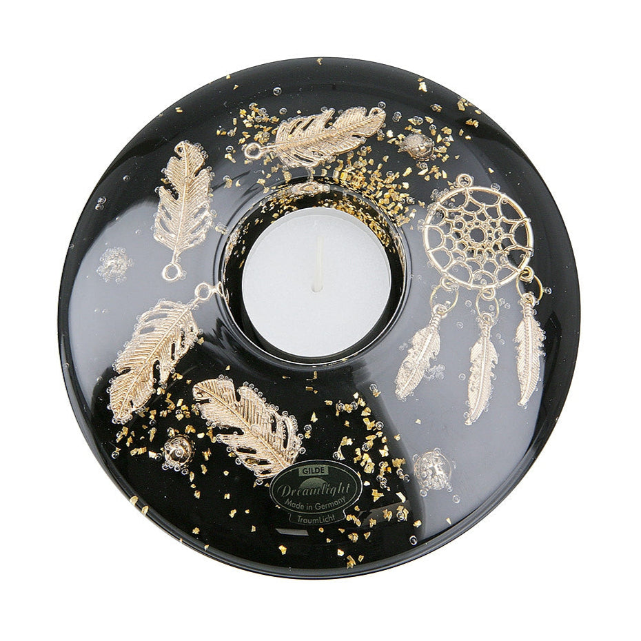 Θήκη Ρεσώ Μαύρο/Χρυσό Γυαλί 5εκ