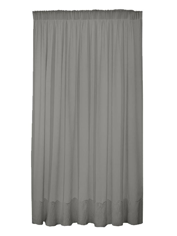 Κουρτίνα Γάζα Grey 300x280εκ
