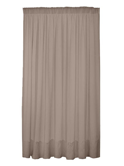 Κουρτίνα Γάζα Mocha 300x280εκ