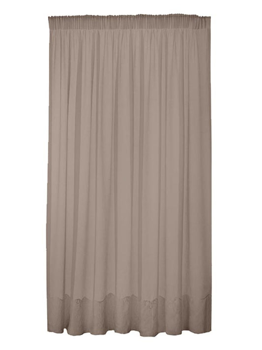 Κουρτίνα Γάζα Mocha 300x280εκ