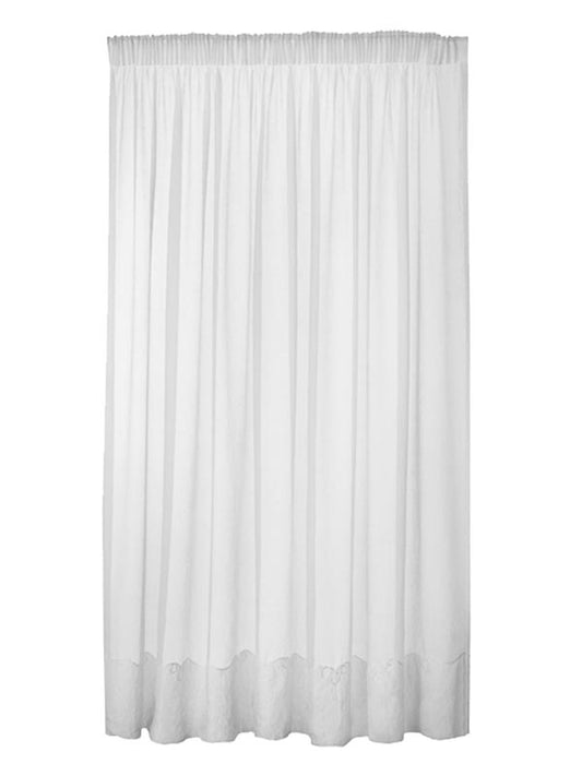 Κουρτίνα Γάζα White 300x280εκ