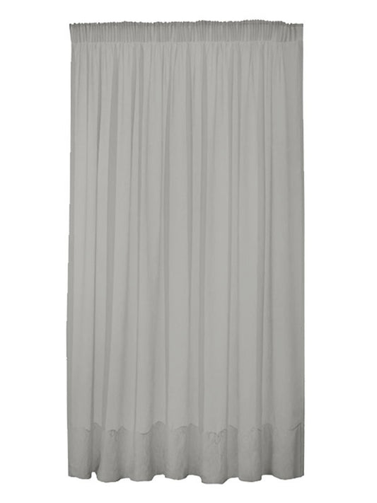 Κουρτίνα Γάζα Light Grey 300x280