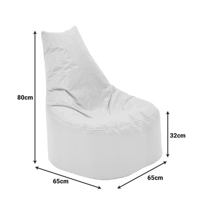 Πουφ Πολυθρόνα Norm Pro Αδιάβροχο Μπεζ 65x65x80