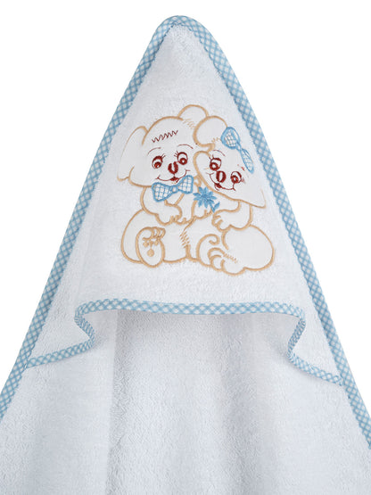 Κάπα Κεντητή Couple 06 Blue 75x75εκ