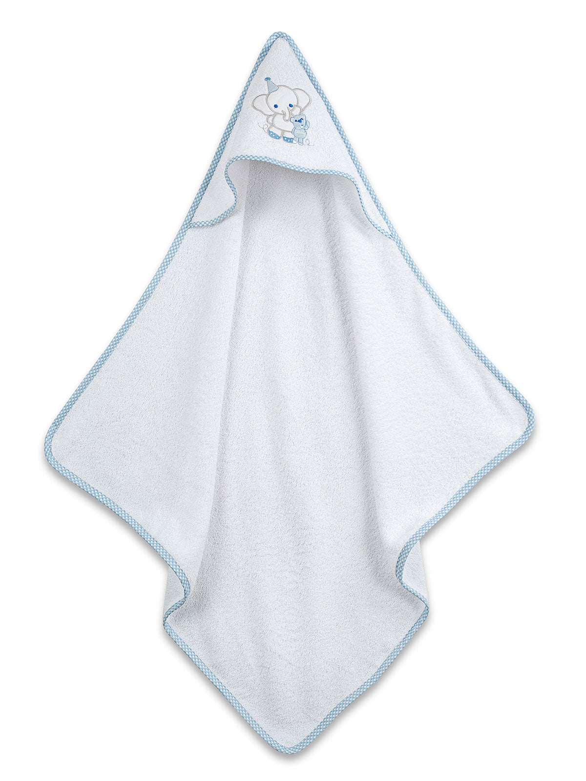 Κάπα Κεντητή Elephant Blue 75x75εκ