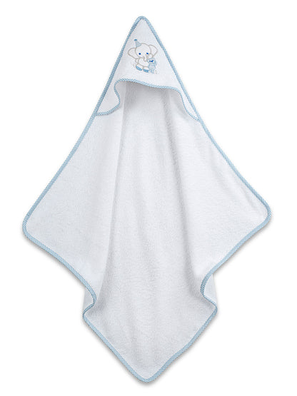 Κάπα Κεντητή Elephant Blue 75x75εκ