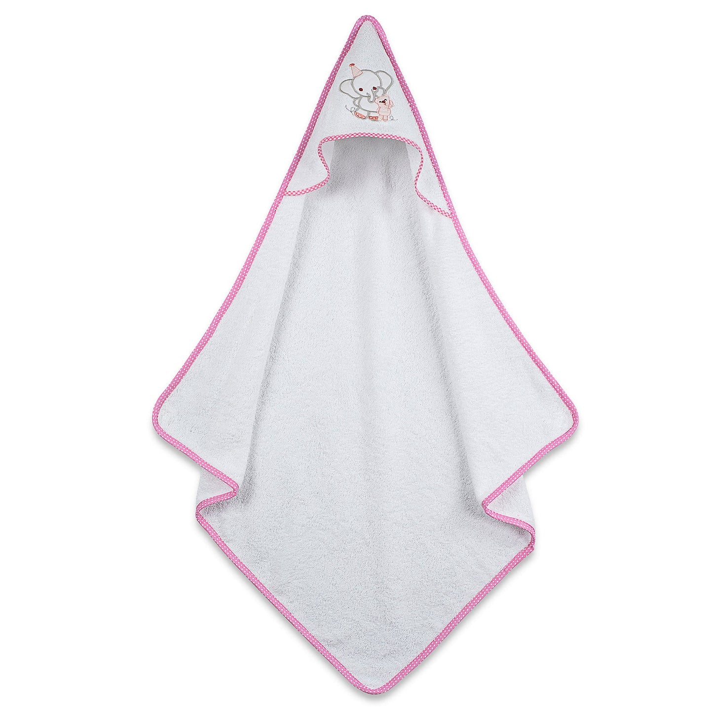 Κάπα Κεντητή Elephant Pink 75x75εκ