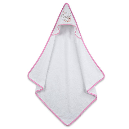 Κάπα Κεντητή Elephant Pink 75x75εκ