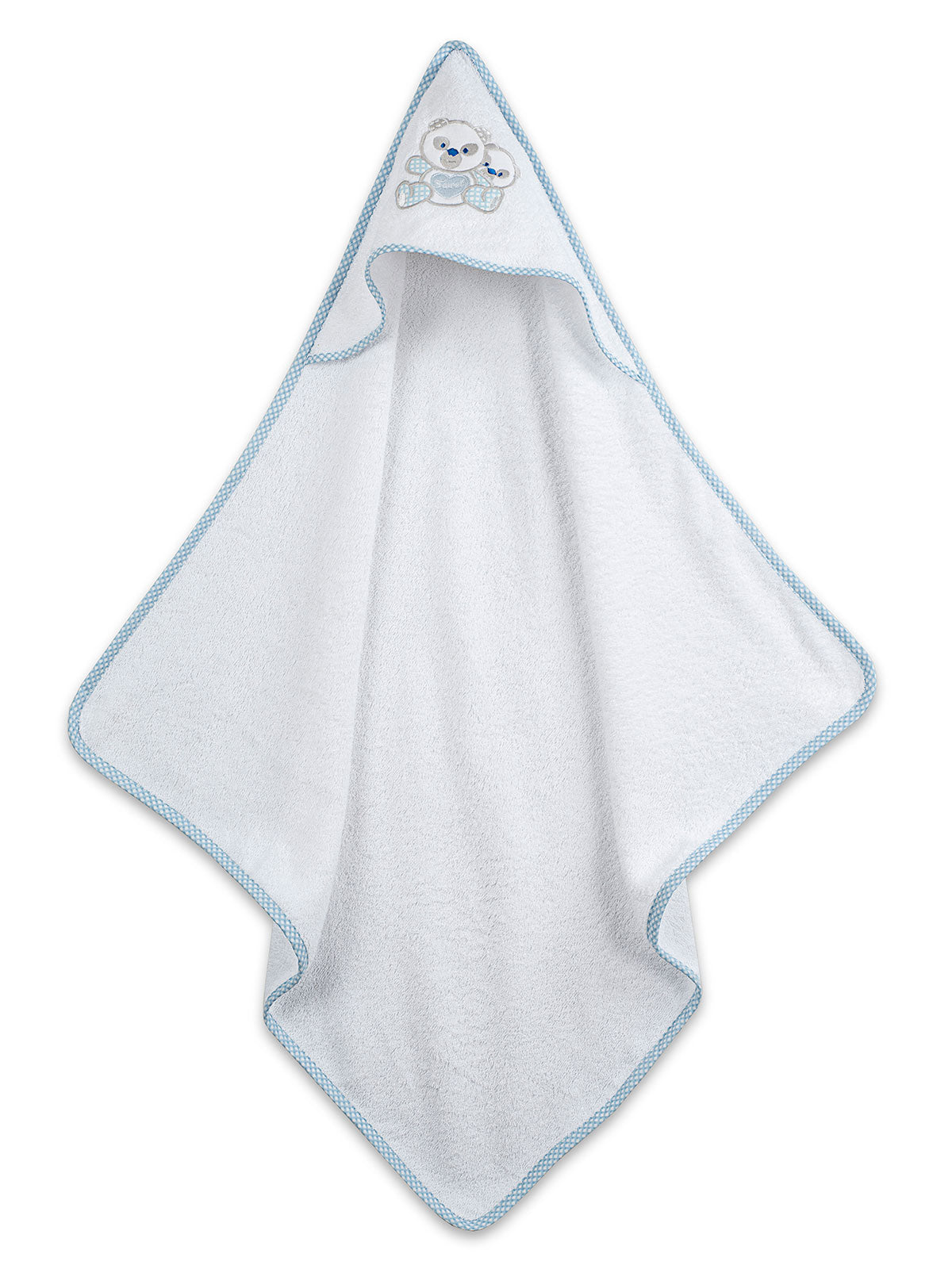 Κάπα Κεντητή Panda Blue 75x75εκ