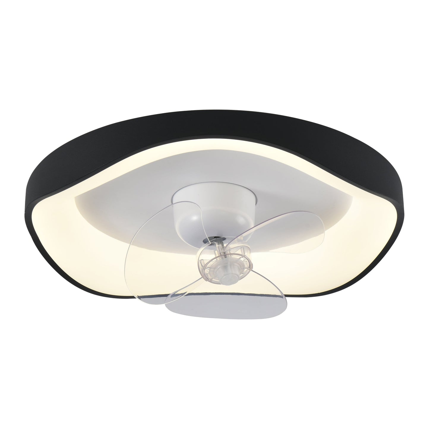 CFC 9509# BK ΑΝΕΜΙΣΤΗΡΑΣ ΜΑΥΡΟΣ ΟΡΟΦΗΣ ΚΙΝΟΥΜΕΝΗ ΚΕΦΑΛΗ 30W LED 3 COLORS DIMMER CONTROL Φ50x20