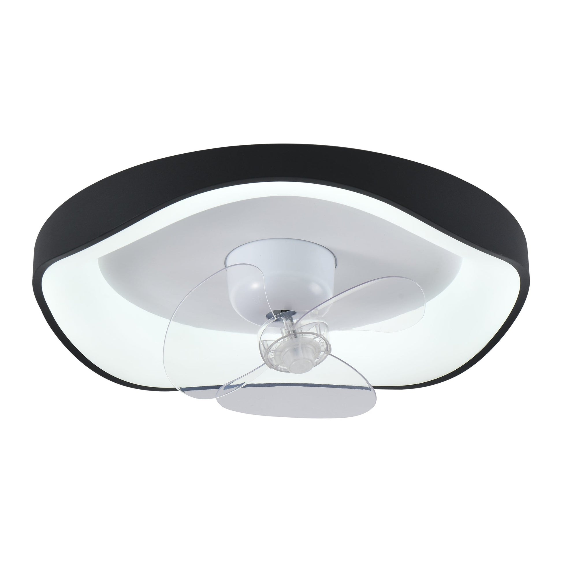 CFC 9509# BK ΑΝΕΜΙΣΤΗΡΑΣ ΜΑΥΡΟΣ ΟΡΟΦΗΣ ΚΙΝΟΥΜΕΝΗ ΚΕΦΑΛΗ 30W LED 3 COLORS DIMMER CONTROL Φ50x20