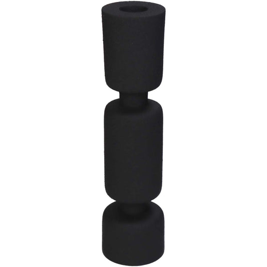Κηροπήγιο Μαύρο 6x6x22