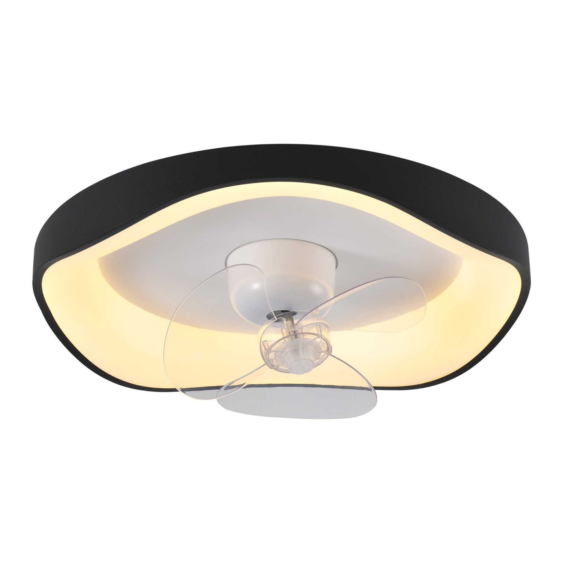 CFC 9509# BK ΑΝΕΜΙΣΤΗΡΑΣ ΜΑΥΡΟΣ ΟΡΟΦΗΣ ΚΙΝΟΥΜΕΝΗ ΚΕΦΑΛΗ 30W LED 3 COLORS DIMMER CONTROL Φ50x20