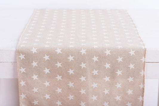 Ράννερ Αστέρι Λευκό 32x150εκ