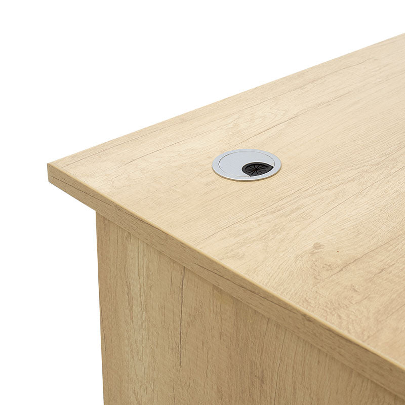 Γραφείο Εργασίας Επαγγελματικό Amazon Χρώμα Sonoma 150x75x75