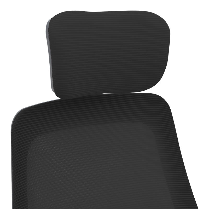 Καρέκλα Γραφείου Peja Mesh Ύφασμα Μαύρο 58x60x107-117