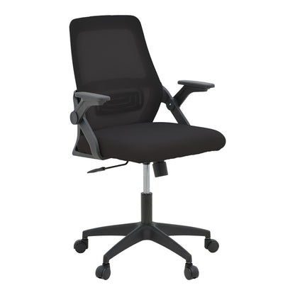 Καρέκλα Γραφείου Reji Mesh Ύφασμα Μαύρο 58x60x89-99