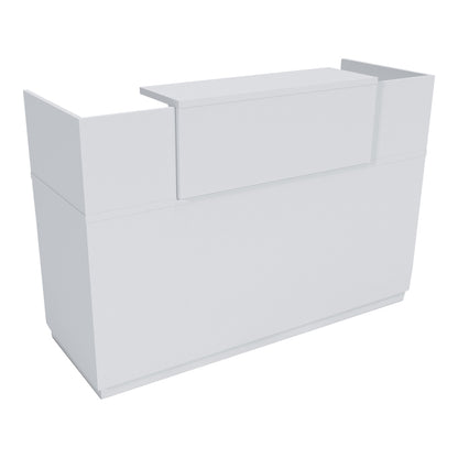 Γραφείο Reception Lotus σε Λευκή Απόχρωση 180x70x110