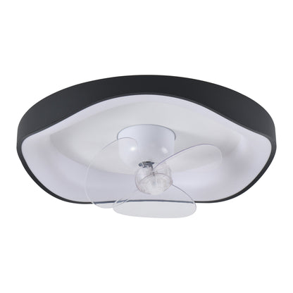 CFC 9509# BK ΑΝΕΜΙΣΤΗΡΑΣ ΜΑΥΡΟΣ ΟΡΟΦΗΣ ΚΙΝΟΥΜΕΝΗ ΚΕΦΑΛΗ 30W LED 3 COLORS DIMMER CONTROL Φ50x20