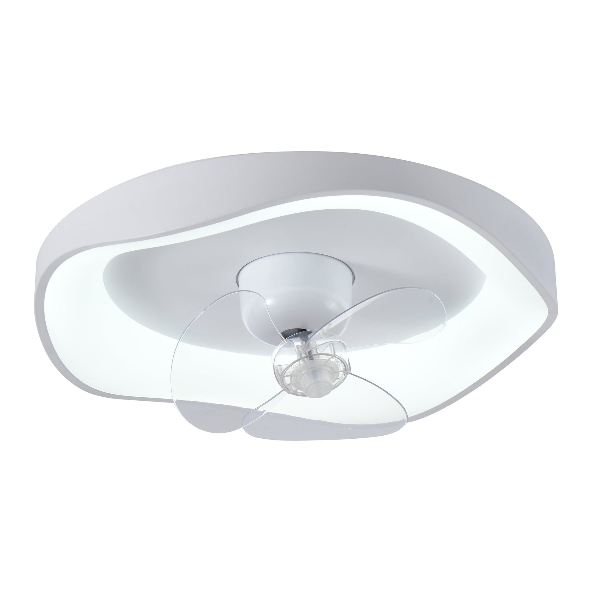 CFC 9509# WH ΑΝΕΜΙΣΤΗΡΑΣ ΛΕΥΚΟΣ ΟΡΟΦΗΣ ΚΙΝΟΥΜΕΝΗ ΚΕΦΑΛΗ 30W LED 3 COLORS DIMMER CONTROL Φ50x20