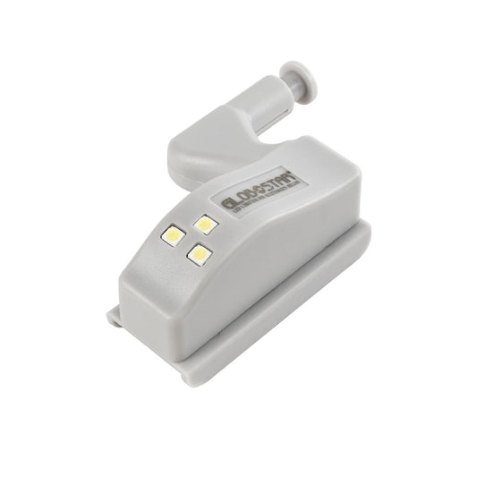 CLOSET 79640 Φωτιστικό Ντουλάπας LED για Μεντεσέ με Διακόπτη On/Off Κουμπωτό με Μπαταρία(Δεν συμπεριλαμβάνεται) - Ψυχρό Λευκό 6000K - Μ7 x Π4 x Υ2.5