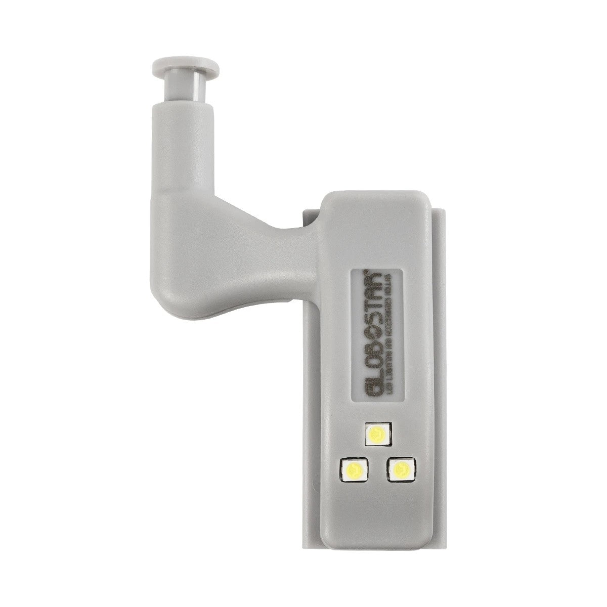 CLOSET 79640 Φωτιστικό Ντουλάπας LED για Μεντεσέ με Διακόπτη On/Off Κουμπωτό με Μπαταρία(Δεν συμπεριλαμβάνεται) - Ψυχρό Λευκό 6000K - Μ7 x Π4 x Υ2.5